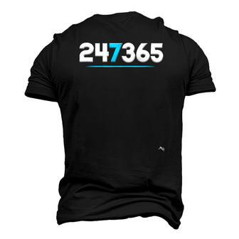 247365 Hustle Healthy Gym Bodybuilding Men's 3D T-Shirt Back Print | Mazezy