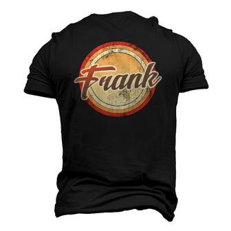 Graphic 365 Name Frank Vintage Personalized Men's 3D T-Shirt Back Print | Mazezy