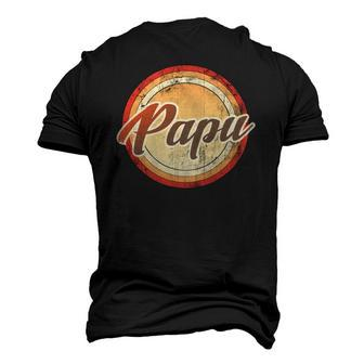 Graphic 365 Papu Vintage Retro Fathers Day Men Men's 3D T-Shirt Back Print | Mazezy