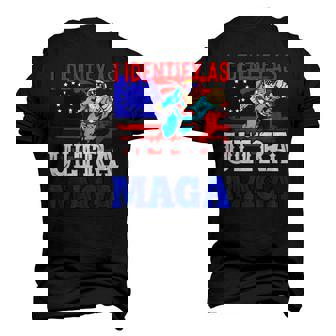 4Th July Great Maga King Trump Maga Trump Ultra Maga Crowd Men's 3D T-Shirt Back Print | Mazezy