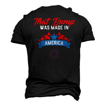 4Th Of July Pregnancy Announcement For Dad To Be Men Men's 3D T-shirt Back Print - Seseable