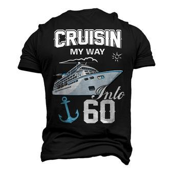 60Th Birthday Cruisin My Way Into 60 Birthday Was Born 1962 Men's 3D T-shirt Back Print - Seseable