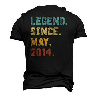 8 Years Old Legend Since May 2014 8Th Birthday Men's 3D T-Shirt Back Print | Mazezy