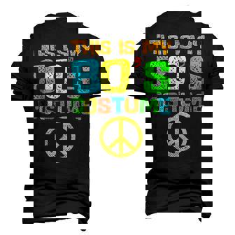 This Is My 80S Costume Halloween 1980S 80S Party Men's 3D T-shirt Back Print - Seseable