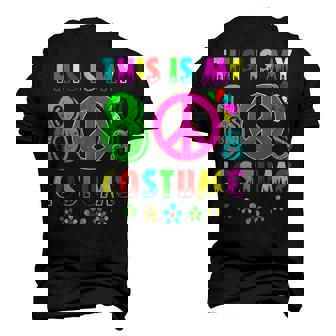 This Is My 80S Costume Halloween 1980S 80S Party Men's 3D T-shirt Back Print - Seseable