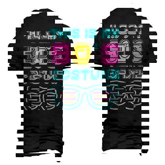 80S Lovers 1980S Party Retro This Is My 80S Costume Men's 3D T-shirt Back Print - Seseable