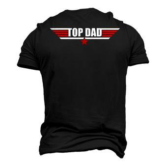80S Top Dad Fathers Day From Daughter Son Kids Wife Men's 3D T-shirt Back Print - Seseable