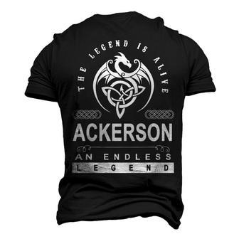 Ackerson Name Ackerson An Enless Legend Men's 3D T-shirt Back Print - Seseable