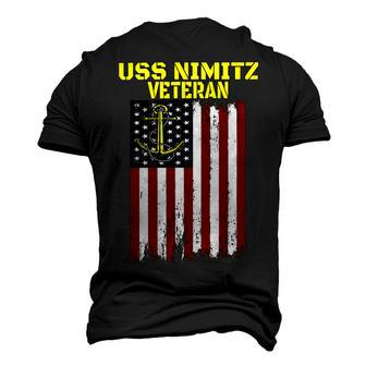 Aircraft Carrier Uss Nimitz Cvn-68 Veterans Day Father Day T-Shirt Men's 3D Print Graphic Crewneck Short Sleeve T-shirt - Monsterry AU