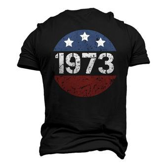 American Flag 1973 Protect Roe V Wade Feminism Pro Choice Men's 3D T-Shirt Back Print | Mazezy