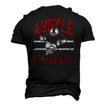 Argyle Eagles Fb Player Vintage Football Men's 3D T-Shirt Back Print | Mazezy UK
