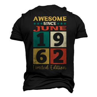 Awesome Since 1962 60Th Birthday Men's 3D T-shirt Back Print - Seseable