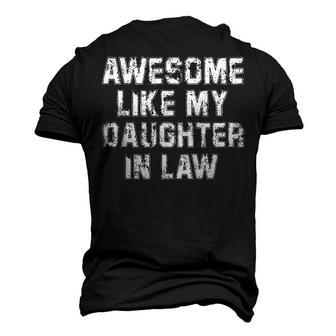 Awesome Like My Daughter In Law Family Lovers V3 Men's 3D T-shirt Back Print - Seseable