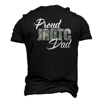 Mens Awesome Proud Jrotc Dad For Dads Of Jrotc Cadets Men's 3D T-Shirt Back Print | Mazezy