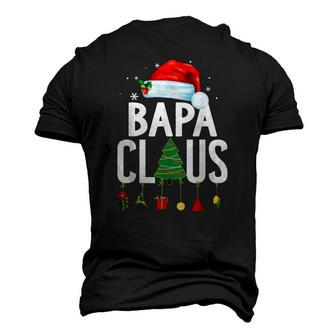 Bapa Claus Christmas Matching Pajama Xmas Men's 3D T-Shirt Back Print | Mazezy