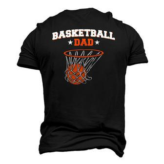 Basketballer Sport Player Fathers Day Basketball Dad Men's 3D T-Shirt Back Print | Mazezy