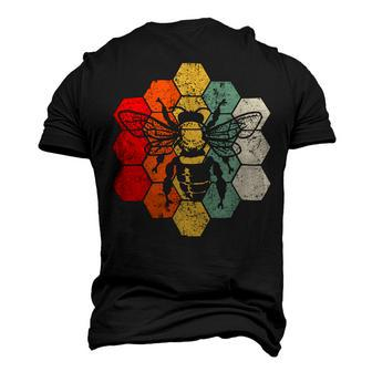 Bee Bee Bee Vintage Bee Gift For Bees Lover Men Women Kids V2 Men's 3D Print Graphic Crewneck Short Sleeve T-shirt - Monsterry DE