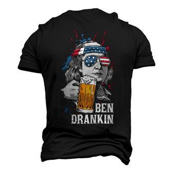 Ben Drankin 4Th Of July Sarcastic Men's 3D T-shirt Back Print - Seseable