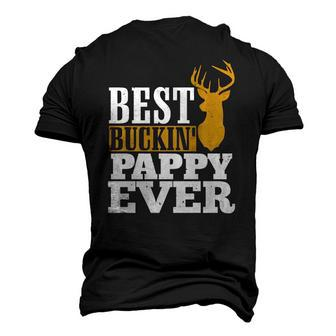 Best Buckin Pappy Ever A Super Cool Men's 3D T-Shirt Back Print | Mazezy