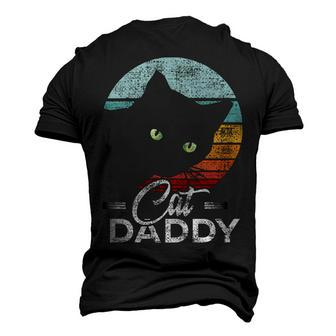 Best Cat Dad Daddy Ever Cat Lover Men's 3D Print Graphic Crewneck Short Sleeve T-shirt - Monsterry CA