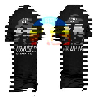 Best Fur Dad Ever Vintage Retro Dog And Cat Owner Funny Men's 3D Print Graphic Crewneck Short Sleeve T-shirt - Monsterry