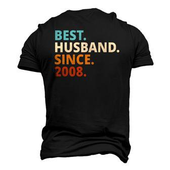 Best Husband Since 2008 14Th Wedding Anniversary Men's 3D T-Shirt Back Print | Mazezy