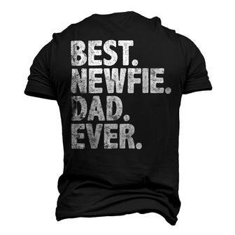 Best Newfie Dad Ever Funny Dog Owner Daddy Cool Father Men's 3D Print Graphic Crewneck Short Sleeve T-shirt - Monsterry