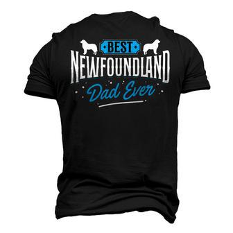 Best Newfoundland Dad Ever - Newfoundland Lover Newfie Owner Men's 3D Print Graphic Crewneck Short Sleeve T-shirt - Monsterry DE