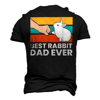 Best Rabbit Dad Ever Dad Rabbit Men's 3D T-shirt Back Print - Seseable