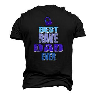 Best Rave Dad Music Festival Men's 3D T-Shirt Back Print | Mazezy