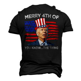 Biden 4Th Of July Joe Biden Happy Fathers Day Men's 3D T-shirt Back Print - Seseable