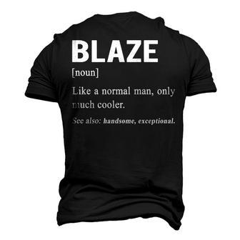 Blaze Name Blaze Definition Men's 3D T-shirt Back Print - Seseable