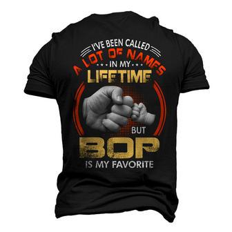 Bop Grandpa A Lot Of Name But Bop Is My Favorite Men's 3D T-shirt Back Print - Seseable