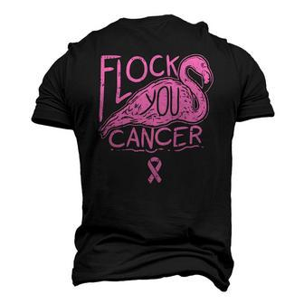 Cancer Fighter Cancer S Flock Of Birds Men's 3D T-Shirt Back Print | Mazezy