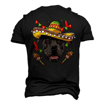 Cinco De Mayo Pit Bull Men Women Kids Sombrero T-Shirt Men's 3D T-shirt Back Print - Seseable