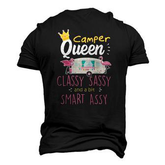 Classy Sassy Camper Queen Travel Trailer Rv Camping Men's 3D T-Shirt Back Print | Mazezy