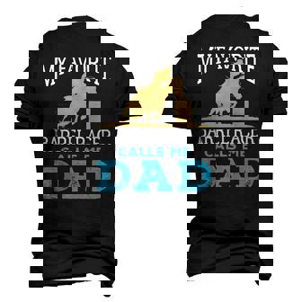 Cool Barrel Racing Dad Horse Rodeo Sport Men's 3D T-Shirt Back Print | Mazezy