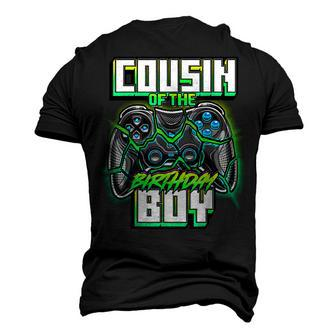 Cousin Of The Birthday Boy Matching Family Video Game Party Men's 3D T-shirt Back Print - Seseable