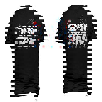 Cousin Crew 4Th Of July Patriotic American Family Matching V9 Men's 3D T-shirt Back Print - Seseable