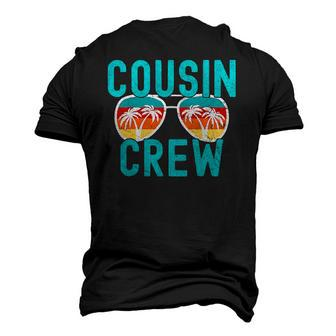 Cousin Crew Vacation Summer Vacation Beach Sunglasses V2 Men's 3D T-Shirt Back Print | Mazezy
