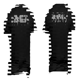 Dadcula Dracula Monster Halloween Costume Men's 3D T-Shirt Back Print | Mazezy