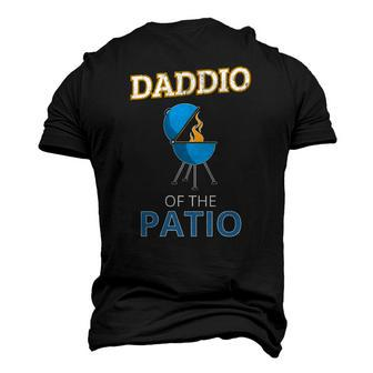 Daddio Of The Patio Fathers Day Bbq Grill Dad Men's 3D T-Shirt Back Print | Mazezy