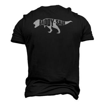Mens Daddy Saur Fathers Day Men's 3D T-Shirt Back Print | Mazezy