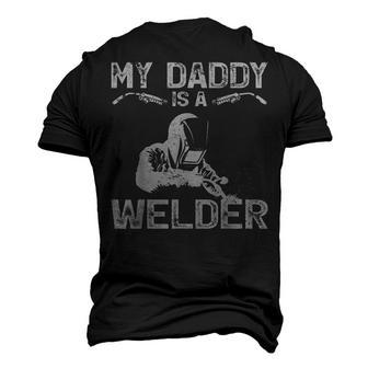 My Daddy Is A Welder Welding Girls Kids Boys Men's 3D T-shirt Back Print - Seseable