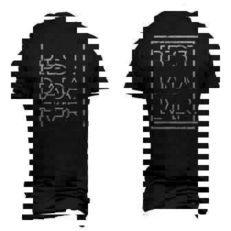 Mens Distressed Best Dada Ever Fathers Day New Dad Papa Dada Men's 3D T-Shirt Back Print | Mazezy