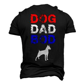 Mens Dog Dad Bod Doberman 4Th Of July Mens Men's 3D T-shirt Back Print - Seseable