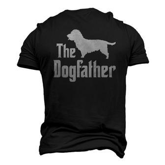 The Dogfather Dog Glen Of Imaal Terrier Men's 3D T-Shirt Back Print | Mazezy