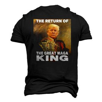 Donald Trump 2024 Ultra Maga The Return Of The Great Maga King Men's 3D T-Shirt Back Print | Mazezy