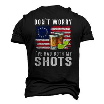 Dont Worry Ive Had Both My Shots For Men Women Men's 3D T-Shirt Back Print | Mazezy