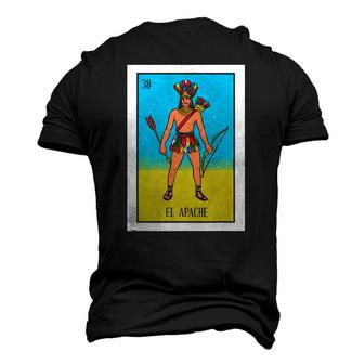 El Indio Lottery The Indian Card Mexican Lottery Men's 3D T-Shirt Back Print | Mazezy